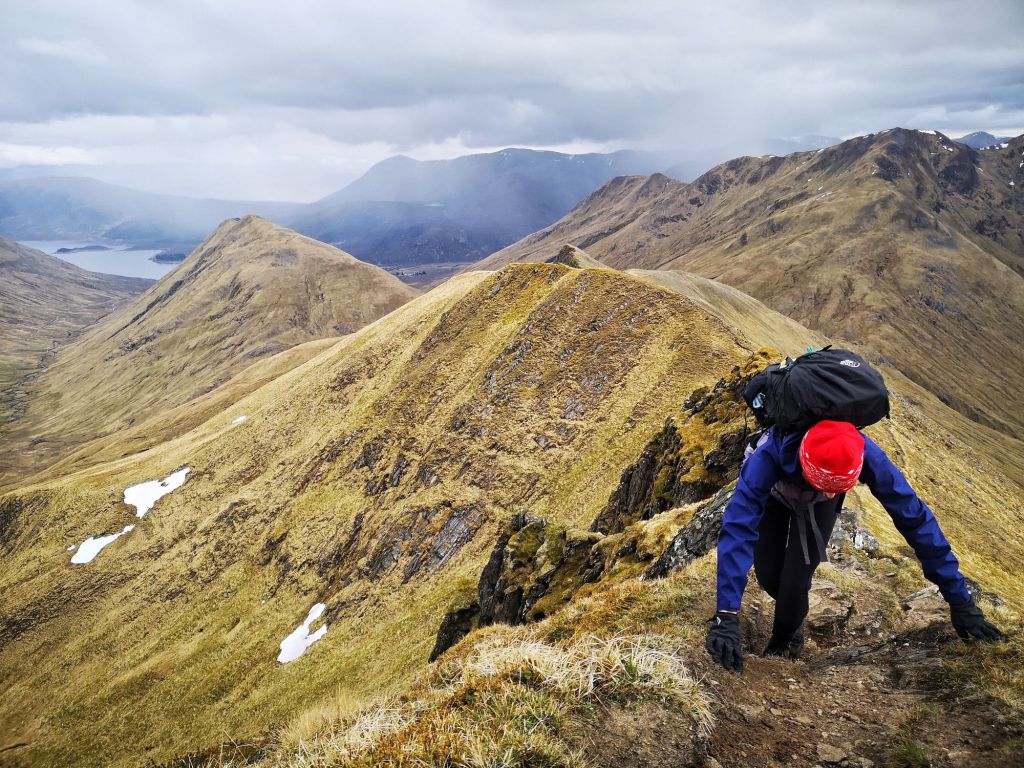 Wild camping, bagging Munros & lessons learned: Glen Shiel